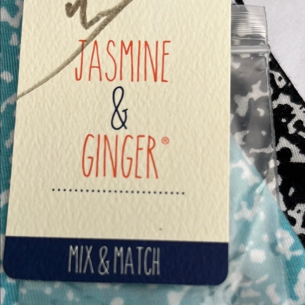 Jasmine & Ginger Blue and Black Sleeveless Sundress